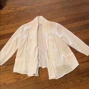 Summer white jacket!